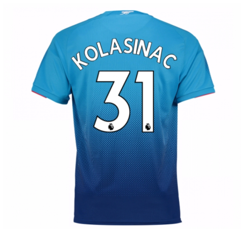 2017-2018 Arsenal Away Shirt (Kolasinac 31) - Kids