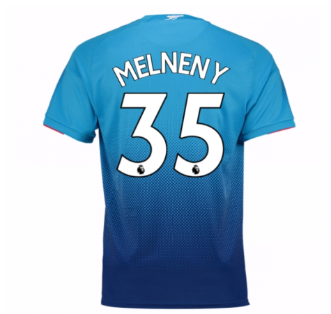 2017-2018 Arsenal Away Shirt (M Elneny 35) - Kids
