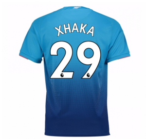 2017-2018 Arsenal Away Shirt (Xhaka 29)
