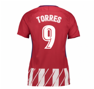 2017-2018 Atletico Madrid Womens Home Shirt (Torres 9)