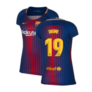 2017-2018 Barcelona Home Shirt (Womens) (Digne 19)