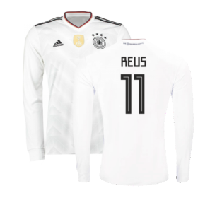 2017-2018 Germany Long Sleeve Home Shirt (Reus 11)
