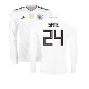2017-2018 Germany Long Sleeve Home Shirt (Sane 24)