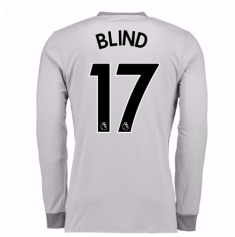 2017-2018 Man United Long Sleeve Third Shirt (Blind 17)