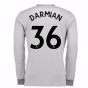2017-2018 Man United Long Sleeve Third Shirt (Darmian 36)