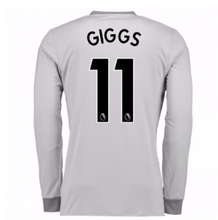 2017-2018 Man United Long Sleeve Third Shirt (Giggs 11)