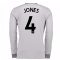 2017-2018 Man United Long Sleeve Third Shirt (Jones 4)