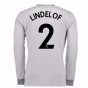 2017-2018 Man United Long Sleeve Third Shirt (Lindelof 2)