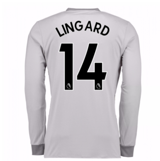 2017-2018 Man United Long Sleeve Third Shirt (Lingard 14)