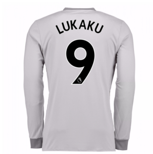 2017-2018 Man United Long Sleeve Third Shirt (Lukaku 9)