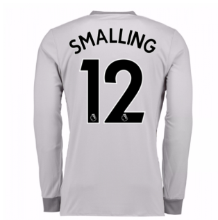 2017-2018 Man United Long Sleeve Third Shirt (Smalling 12)
