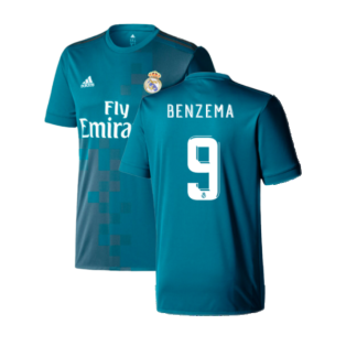 2017-2018 Real Madrid Third Shirt (Benzema 9)