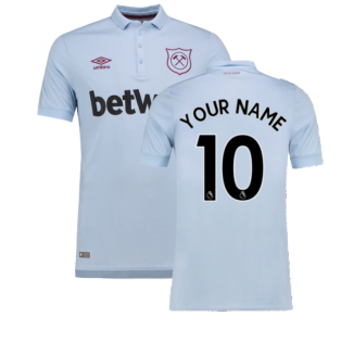 2017-2018 West Ham Third Shirt (Your Name)