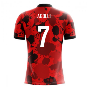 2022-2023 Albania Airo Concept Home Shirt (Agolli 7) - Kids