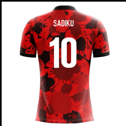 2025-2026 Albania Airo Concept Home Shirt (Sadiku 10) - Kids
