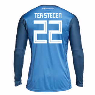 2018-19 Germany Home Goalkeeper Shirt (Ter Stegen 22)