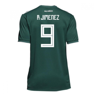 2018-19 Mexico Home Shirt (R Jimenez 9)