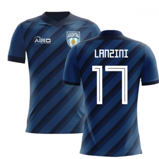 2023-2024 Argentina Away Concept Football Shirt (Lanzini 17)