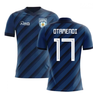 2022-2023 Argentina Away Concept Football Shirt (Otamendi 17)