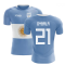 2023-2024 Argentina Flag Concept Football Shirt (Dybala 21)