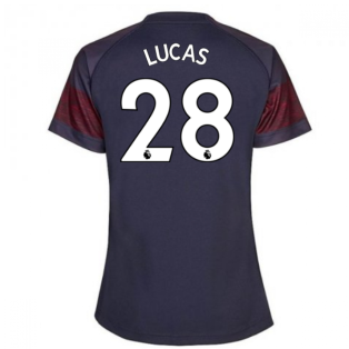 2018-2019 Arsenal Puma Away Ladies Shirt (Lucas 28)