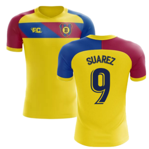 2018-2019 Barcelona Fans Culture Away Concept Shirt (Suarez 9) - Womens