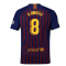 2018-2019 Barcelona Home Nike Football Shirt (A Iniesta 8)