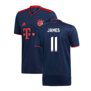 2018-2019 Bayern Munich Third Shirt (James 11)