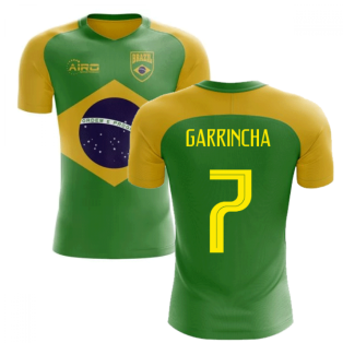 2020-2021 Brazil Flag Concept Football Shirt (Garrincha 7)