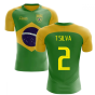 2023-2024 Brazil Flag Concept Football Shirt (T Silva 2)