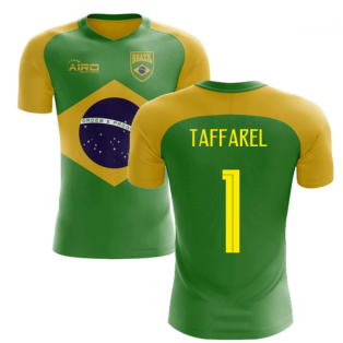 2020-2021 Brazil Flag Concept Football Shirt (Taffarel 1)