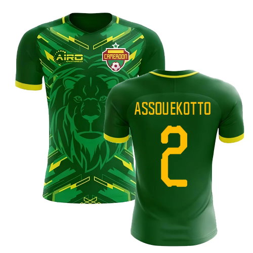 2025-2026 Cameroon Home Concept Football Shirt (Assou Ekotto 2)