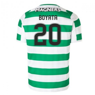 2018-2019 Celtic Home Football Shirt (Boyata 20)