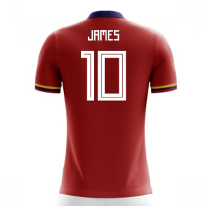2023-2024 Colombia Away Concept Football Shirt (James 10) - Kids