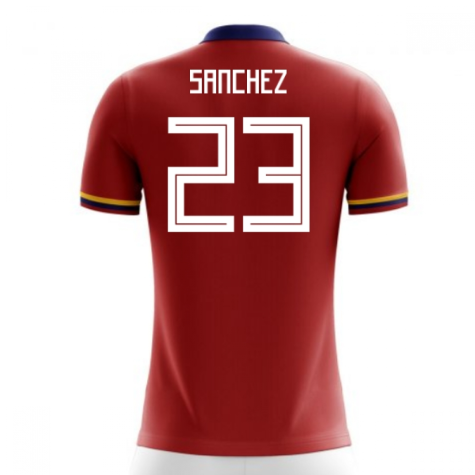 2023-2024 Colombia Away Concept Football Shirt (Sanchez 23) - Kids