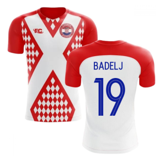 2018-2019 Croatia Fans Culture Home Concept Shirt (Badelj 19)