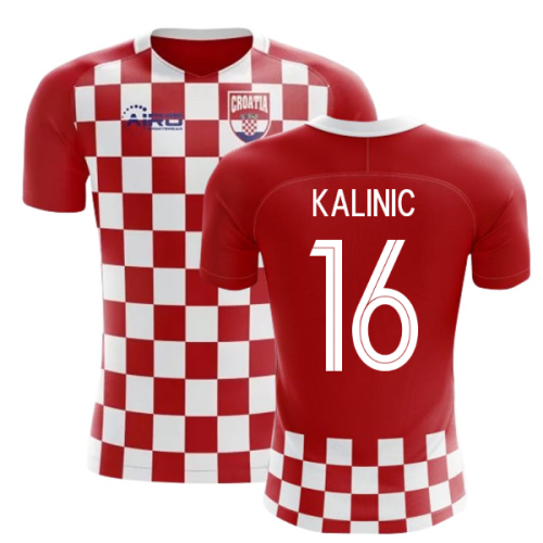 2025-2026 Croatia Flag Concept Football Shirt (Kalinic 16)