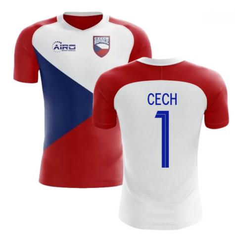 2023-2024 Czech Republic Home Concept Football Shirt (CECH 1) - Kids