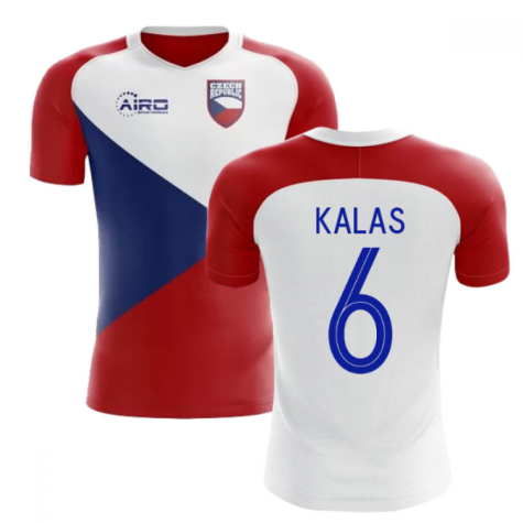 2023-2024 Czech Republic Home Concept Football Shirt (KALAS 6) - Kids
