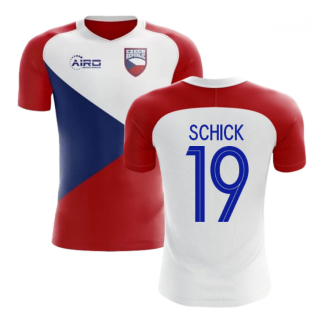 2022-2023 Czech Republic Home Concept Football Shirt (SCHICK 19) - Kids