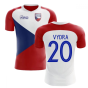 2022-2023 Czech Republic Home Concept Football Shirt (VYDRA 20) - Kids