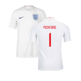 2018-2019 England Authentic Home Shirt (Pickford 1)