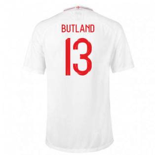 2018-2019 England Home Nike Football Shirt (Butland 13)