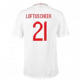 2018-2019 England Home Nike Football Shirt (Loftus-Cheek 21)