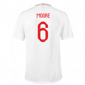 2018-2019 England Home Nike Football Shirt (Moore 6) - Kids