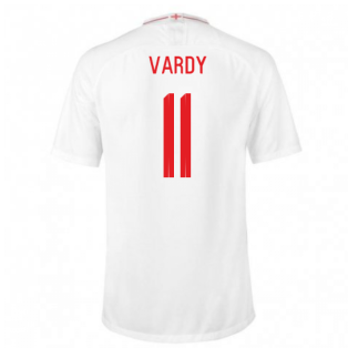 2018-2019 England Home Nike Football Shirt (Vardy 11) - Kids
