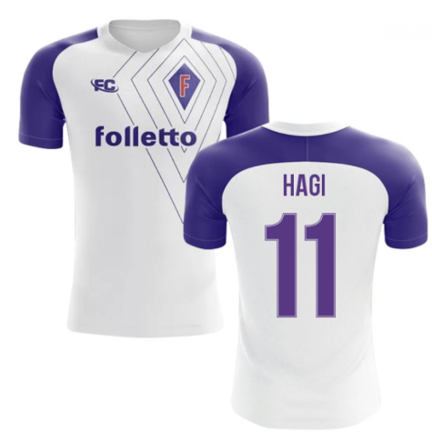 2018-2019 Fiorentina Fans Culture Away Concept Shirt (Hagi 11) - Little Boys