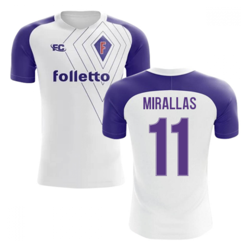 2018-2019 Fiorentina Fans Culture Away Concept Shirt (Mirallas 11) - Womens