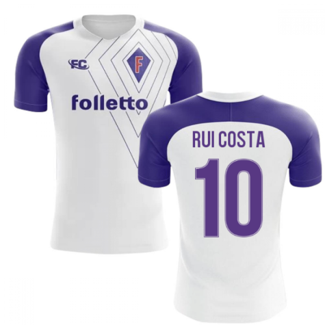 2018-2019 Fiorentina Fans Culture Away Concept Shirt (Rui Costa 10) - Kids (Long Sleeve)