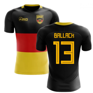 2022-2023 Germany Flag Concept Football Shirt (Ballack 13)